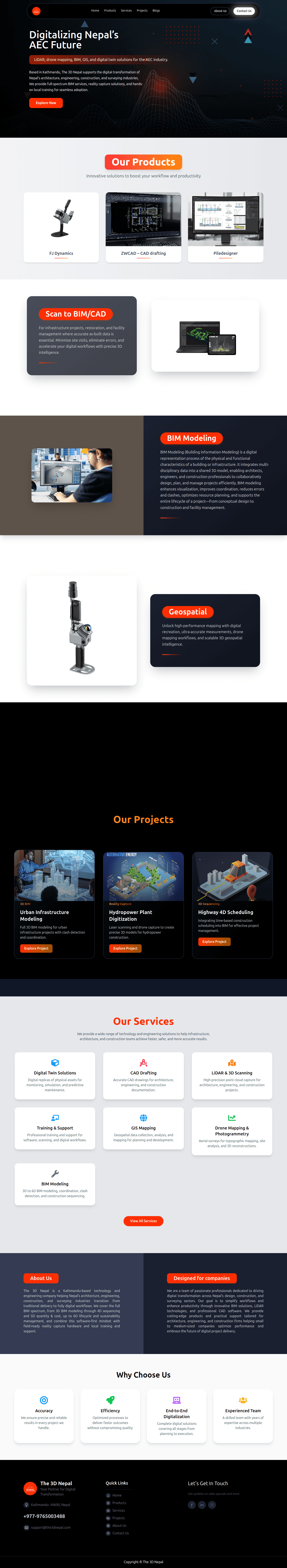 The3D Nepal – AEC Intelligence & Digital Twin Platform